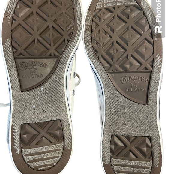 Mens white classic Converse All-Star Athletic Sneakers Shoes mens size 8. - Picture 6 of 6